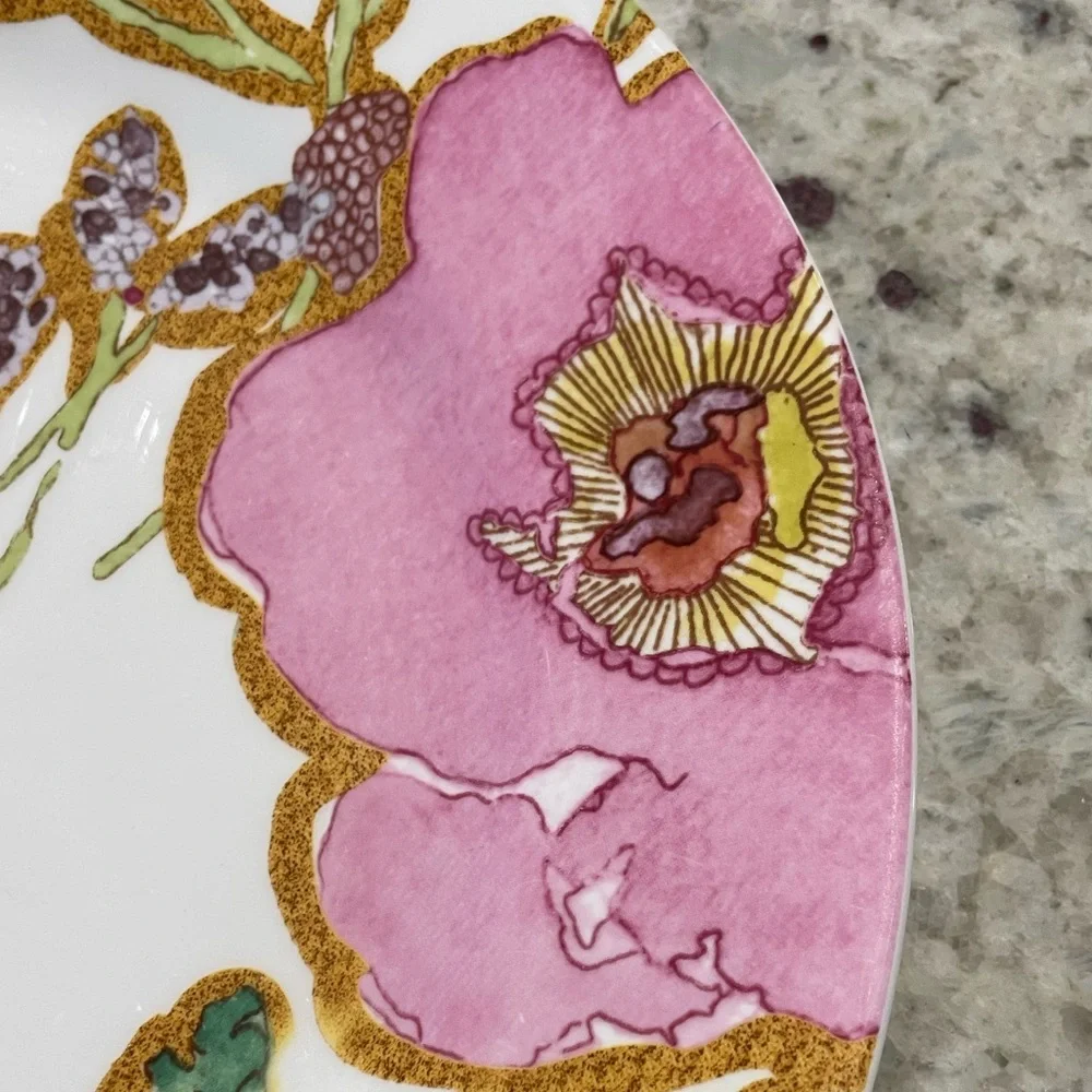 Lenox Floral Fusion Stephanie Ryan 11.5” Dinner Plate 2010